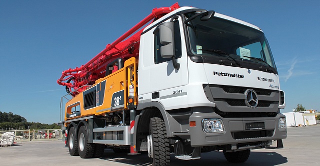 Автобетононасос Putzmeister M 38-5